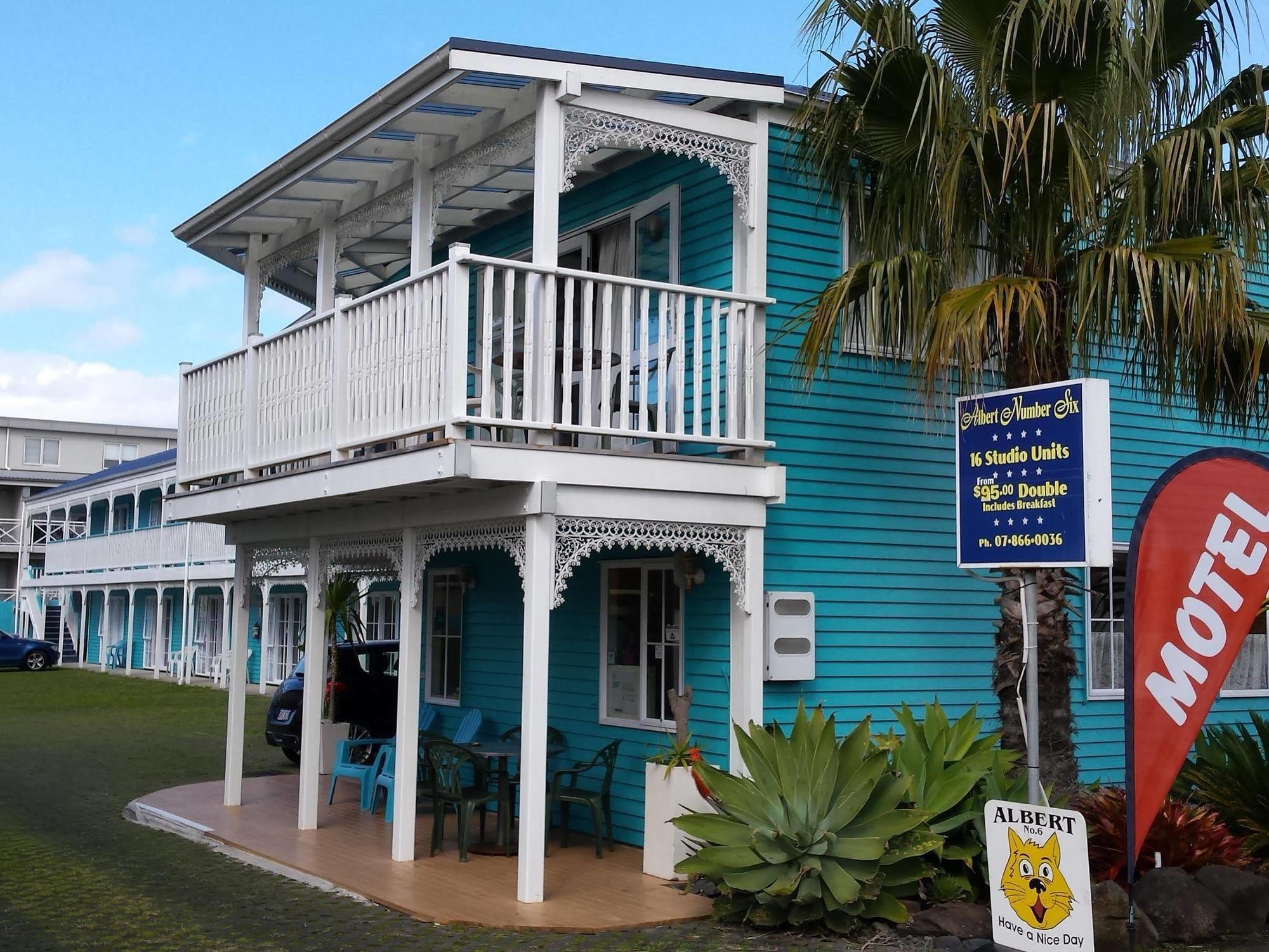 Albert Number 6 Motel Whitianga Exterior foto